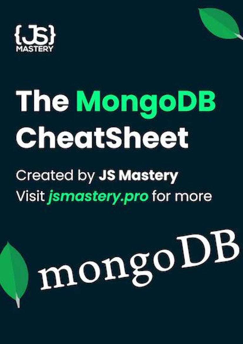 The Ultimate MongoDB Cheat Sheet